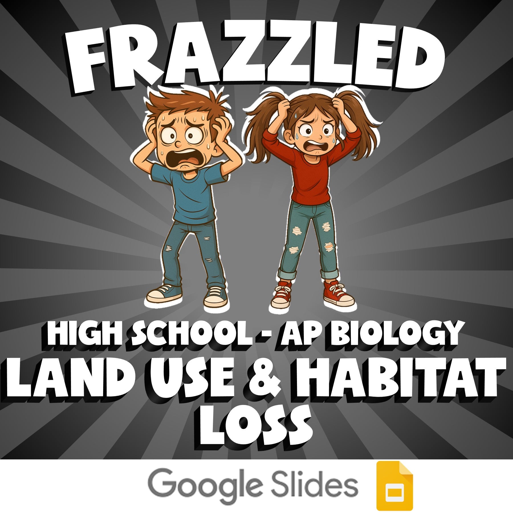 Land Use & Habitat Loss FRAZZLED Science Game - No Prep AP Biology Review