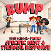 Specific Heat & Thermal Response BUMP Science Game - No Prep Physics Review
