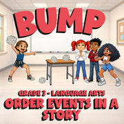 Order Events in a Story BUMP ELA Game - No Prep Grade 3 Review Activity