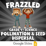 Pollination & Seed Dispersal FRAZZLED Science Game - No Prep Grade 4 Review