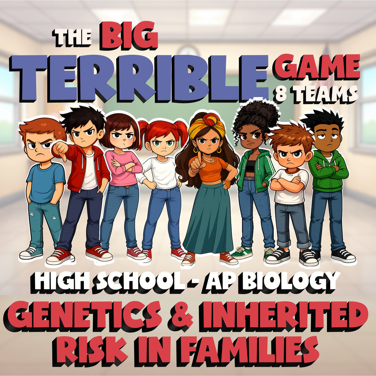 Genetics & Inherited Risk in Families BIG TERRIBLE GAME - AP Biology Review