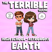 Earth THE TERRIBLE GAME - No Prep Astronomy Science Review Activity