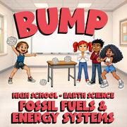 Fossil Fuels & Energy Systems BUMP Game - No Prep Earth Science Review Activity