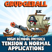 Tension & Normal Applications GRUDGEBALL Science Game - No Prep Physics Review