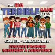 Evaluate Pronoun Agreement & Consistency BIG TERRIBLE GAME - Grade 10 ELA Review