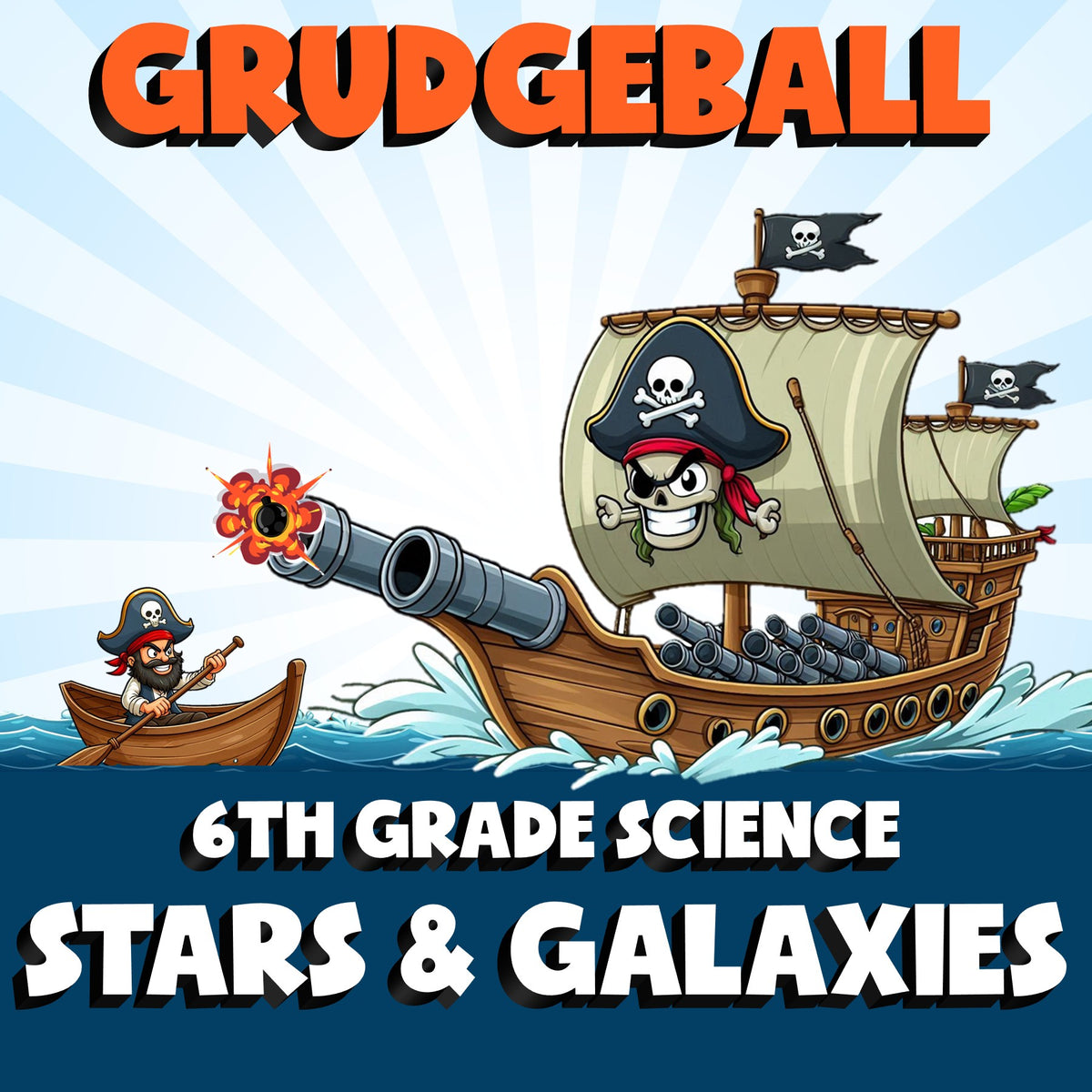 Stars & Galaxies GRUDGEBALL Science Game - No Prep Grade 6 Review Activity