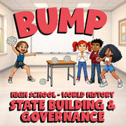 State Building & Governance BUMP Game - No Prep World History Review Activity