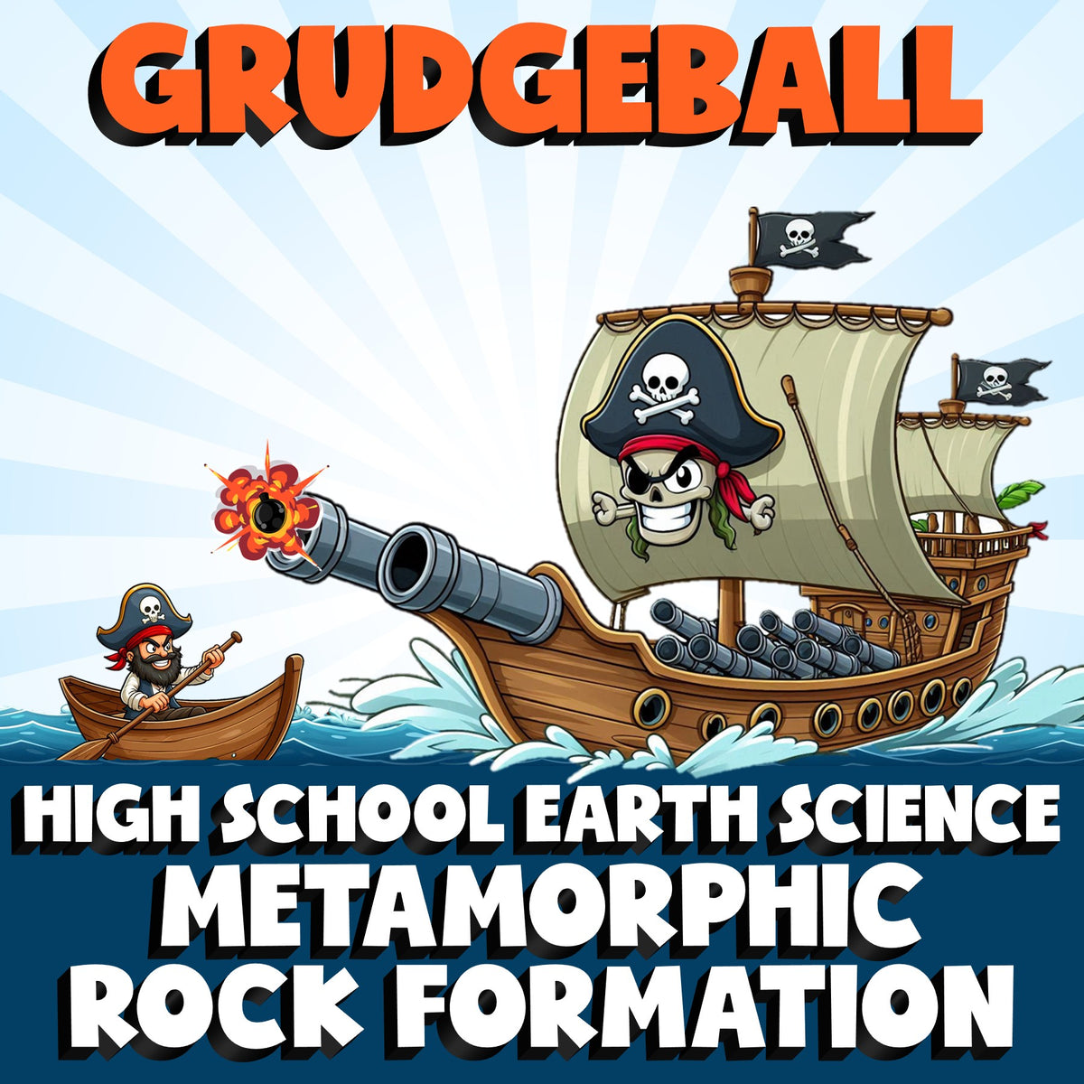 Metamorphic Rock Formation GRUDGEBALL Game - No Prep Earth Science Review