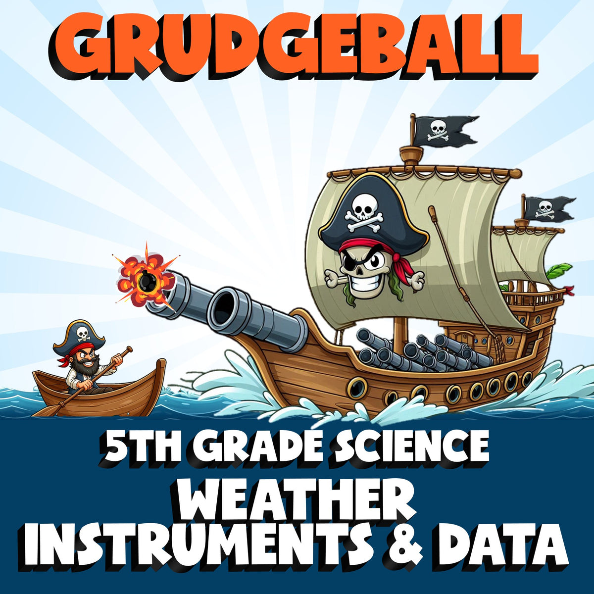 Weather Instruments & Data GRUDGEBALL Science Game - No Prep Grade 5 Review