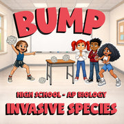 Invasive Species BUMP Science Game - No Prep AP Biology Review Activity