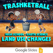 Land Use Changes TRASHKETBALL Game - No Prep Earth Science Review Activity