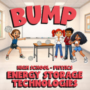 Energy Storage Technologies BUMP Science Game - No Prep Physics Review Activity