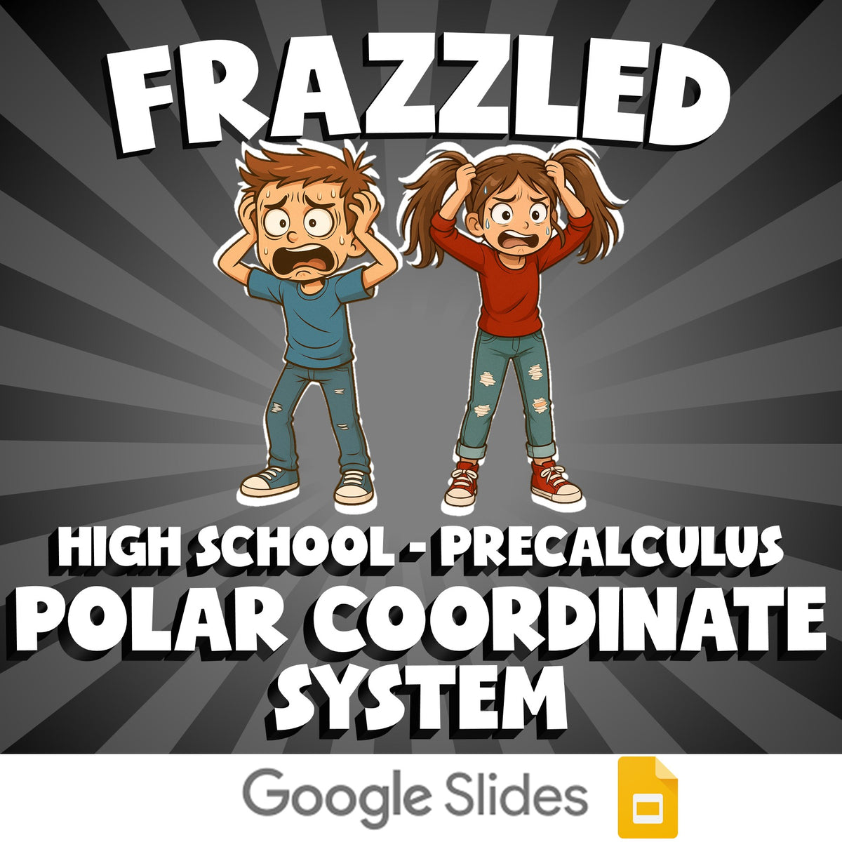Polar Coordinate System FRAZZLED Math Game - No Prep PreCalculus Review Activity