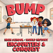 Encounters & Conquest BUMP Game - No Prep World History Review Activity