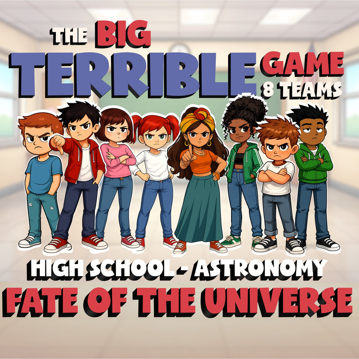 Fate of the Universe BIG TERRIBLE GAME - No Prep Astronomy Science Review