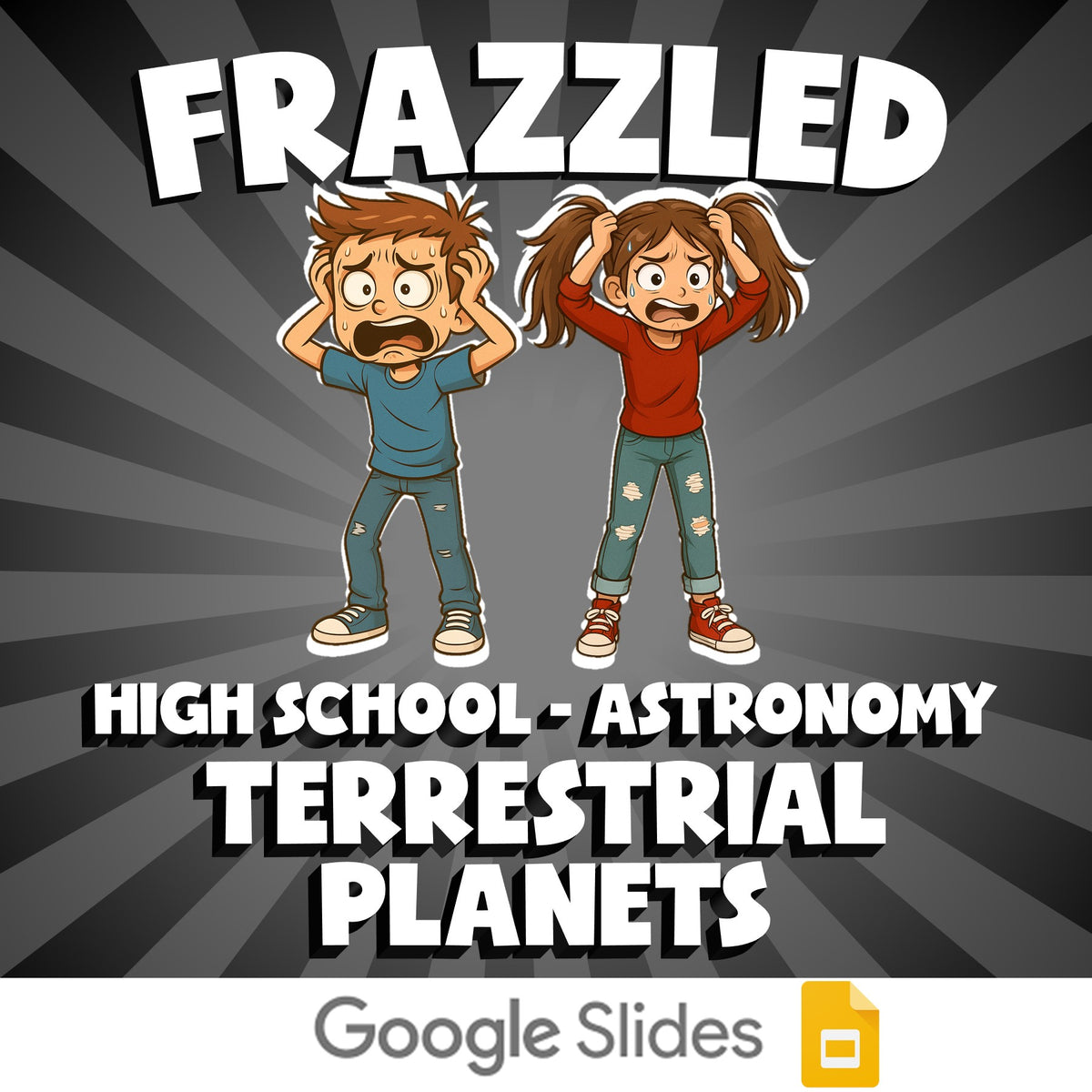 Terrestrial Planets FRAZZLED Science Game - No Prep Astronomy Review Activity