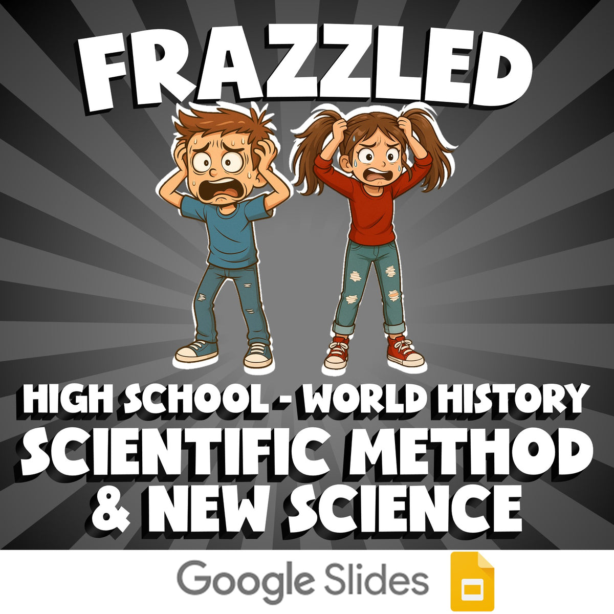 Scientific Method & New Science FRAZZLED Game - No Prep World History Review