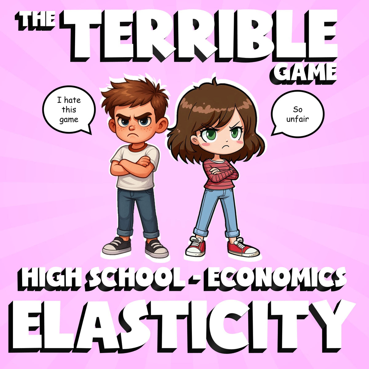 Elasticity THE TERRIBLE GAME - No Prep Economics Review Activity