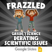 Debating Scientific Issues FRAZZLED Science Game - No Prep Grade 7 Review