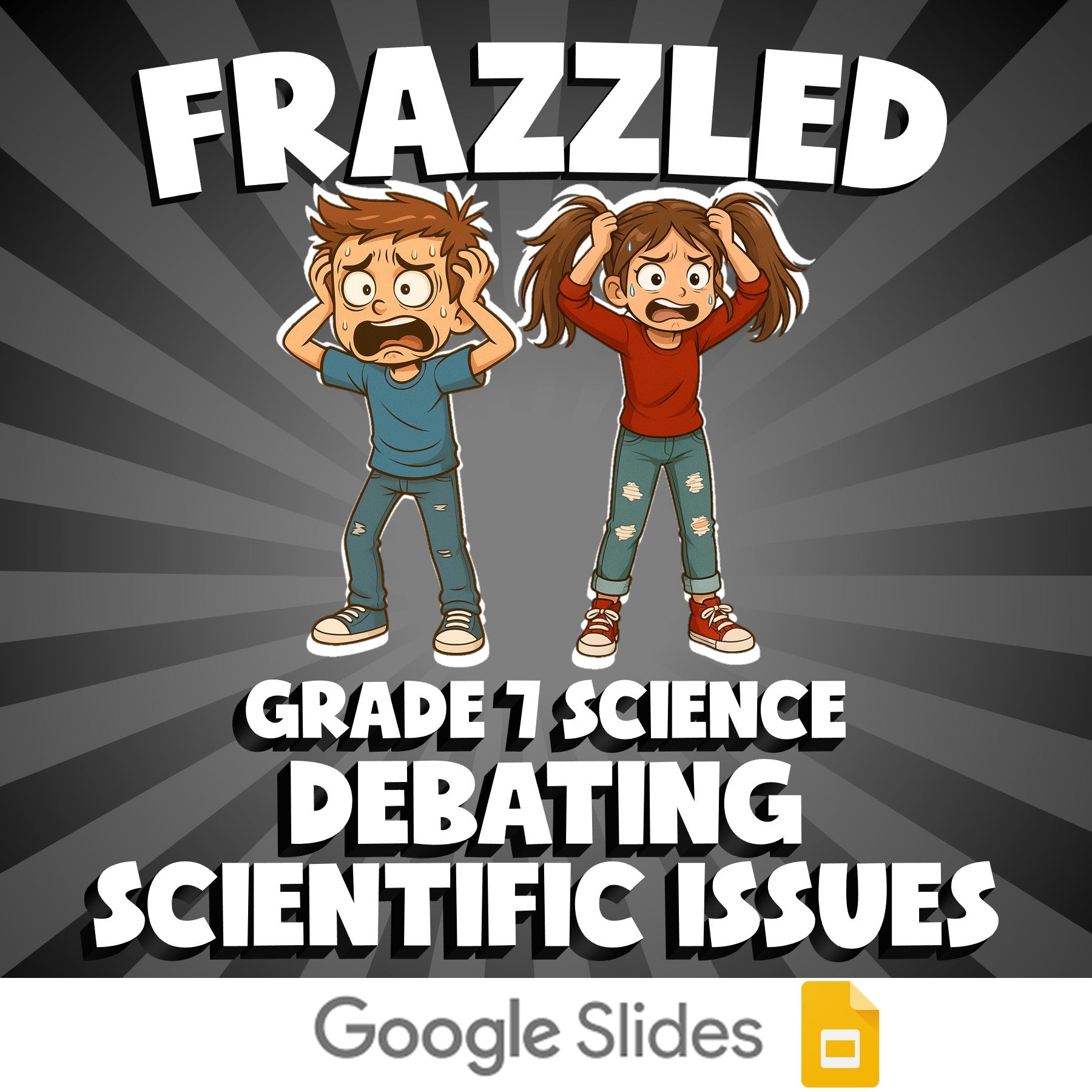 Debating Scientific Issues FRAZZLED Science Game - No Prep Grade 7 Review