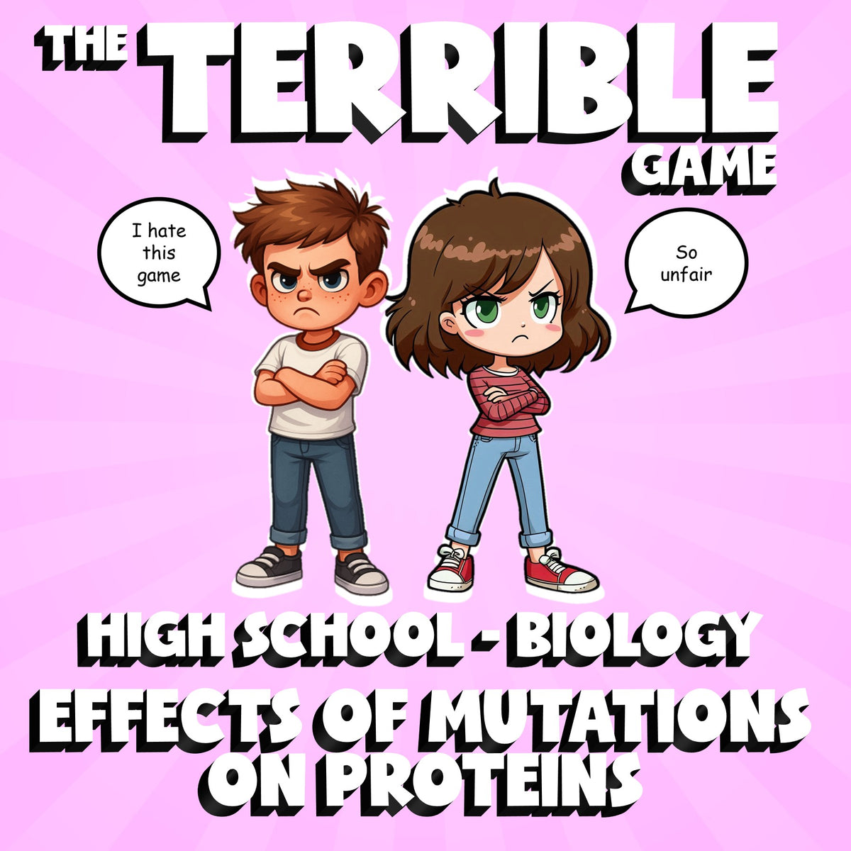 Effects of Mutations on Proteins THE TERRIBLE GAME - Biology Science Review