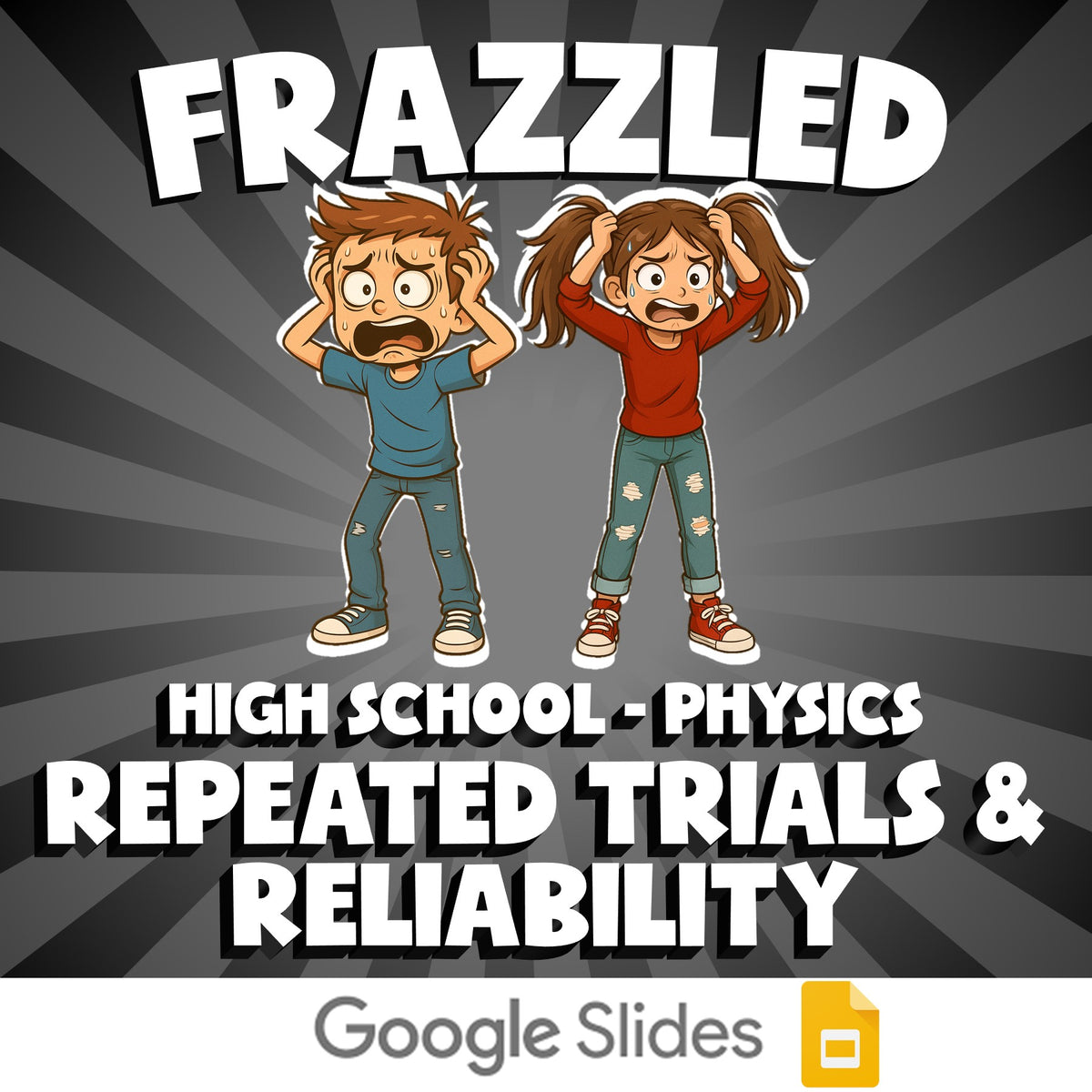 Repeated Trials & Reliability FRAZZLED Science Game - No Prep Physics Review