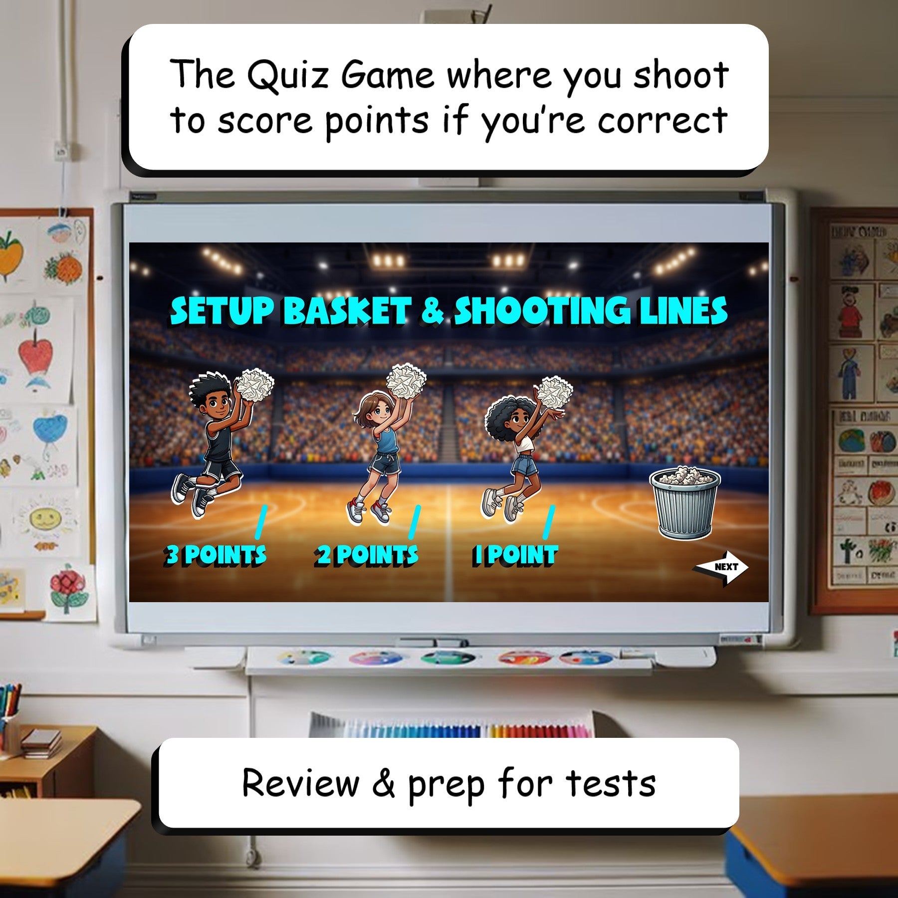 Applied Engineering & Technology TRASHKETBALL Science Game - No Prep Grade 5