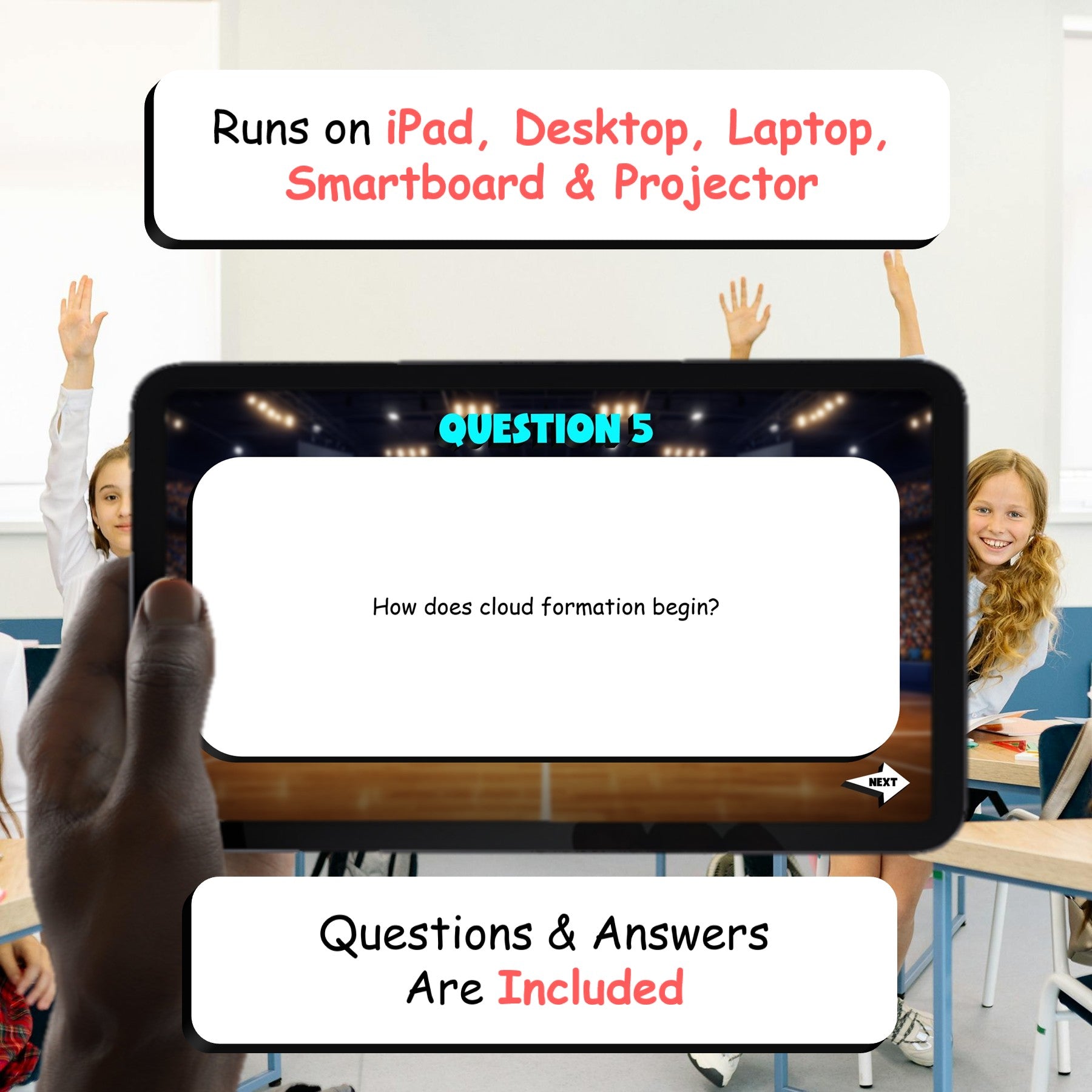 The Sun’s Role in the Water Cycle TRASHKETBALL Science Game - No Prep Grade 4