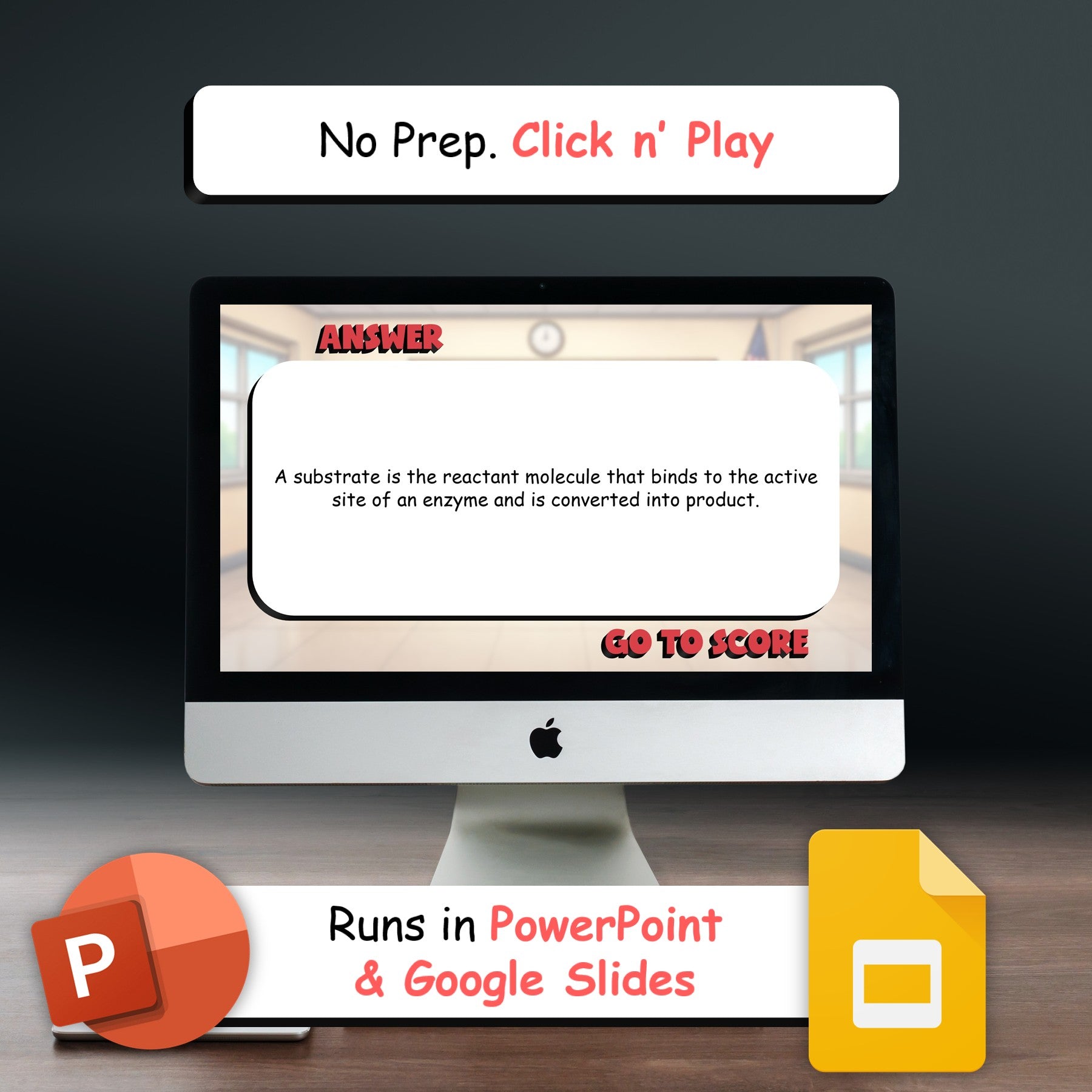 Factors Affecting Enzyme Rate BIG TERRIBLE GAME - No Prep Biology Science Review