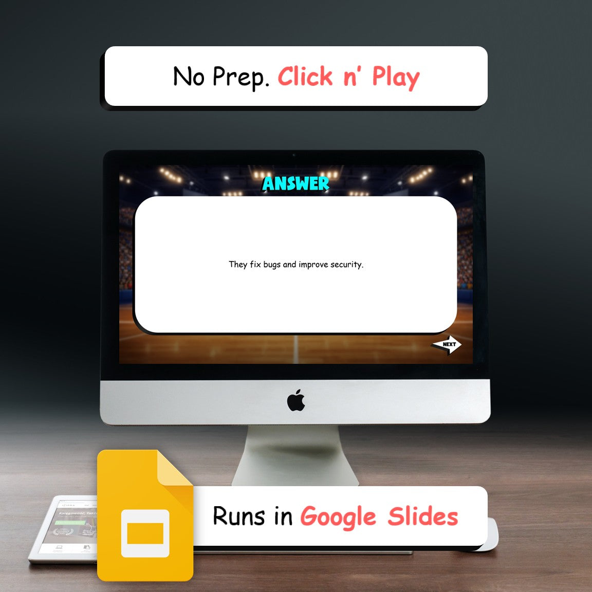 Computer Systems TRASHKETBALL Science Game - No Prep Grade 5 Review Activity