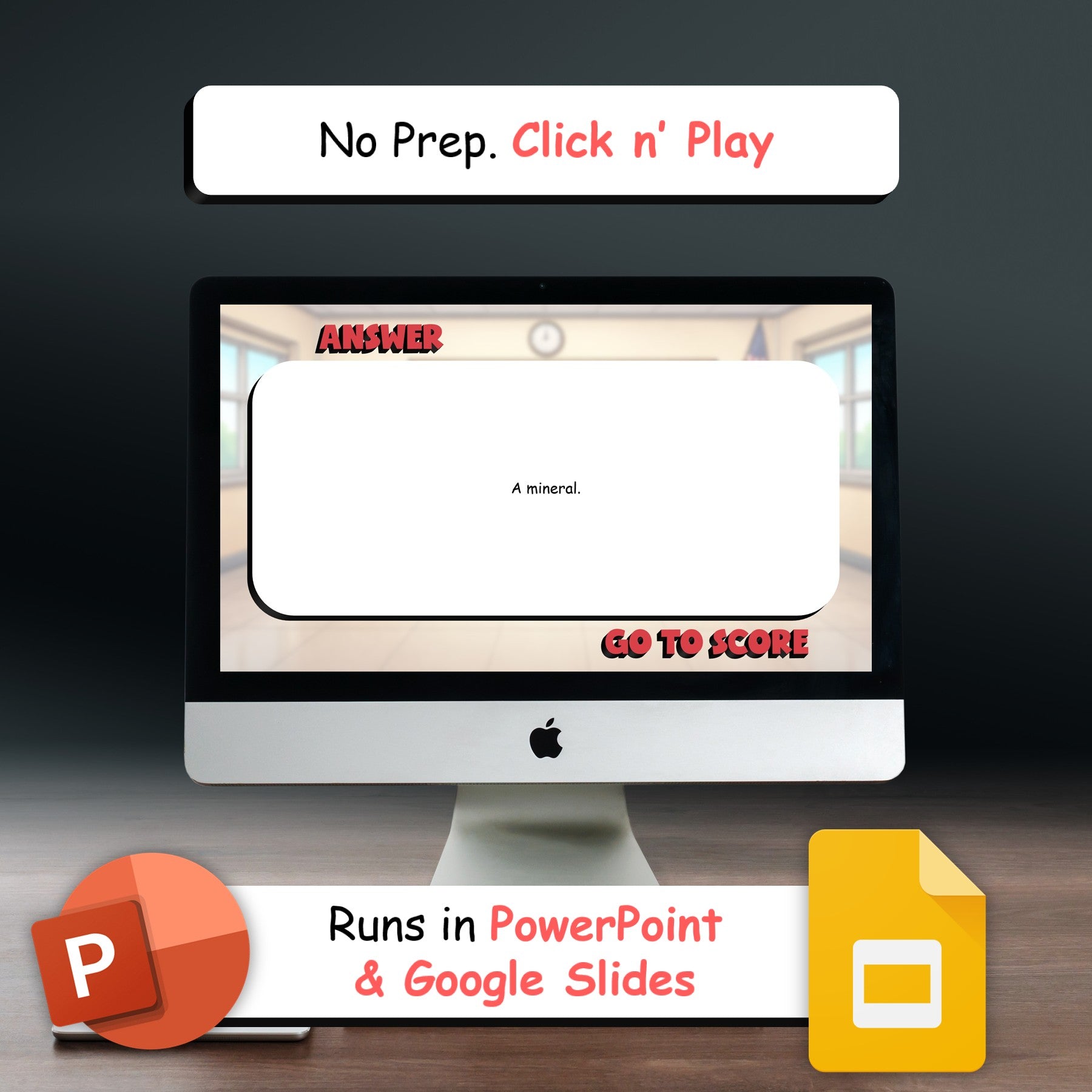 Earth’s Rocks & Minerals BIG TERRIBLE GAME - No Prep Grade 4 Science Review